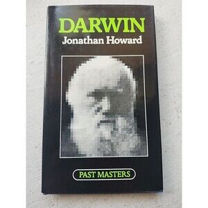 Darwin Past Masters Jonathan Howard Hard Cover Dust Jacket 1982 1st Amercan Ed